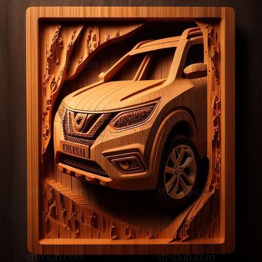 3D модель Nissan X Trail (STL)